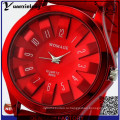 Yxl-897 Мода Повседневный женский силиконовый кварцевый наручные часы Женские спортивные наручные часы Женские наручные часы
